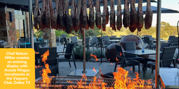 Aussie beef tomahawks