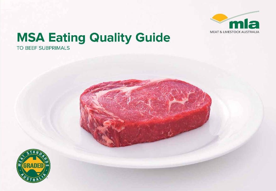 MSA Eating Quality for Beef Subprimals
